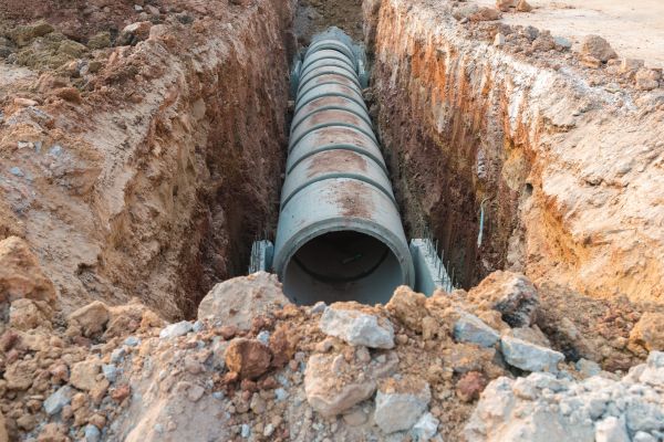 Pipe Excavation in Canton
