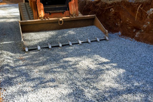 Gravel Driveway Rut Repair in Canton