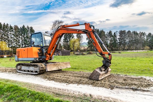 Dirt Road Leveling in Canton